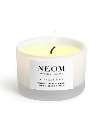 Neom Candle Complete Bliss Travel