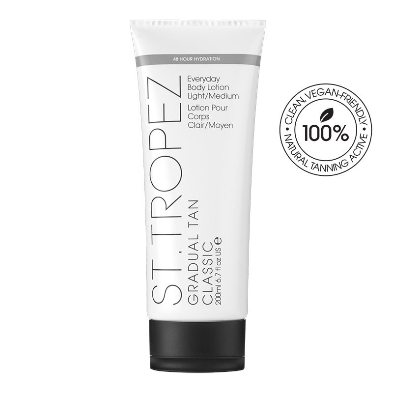 St. Tropez Tanning Gradual Tans. Use like a body moisteriser, builds up over daily use