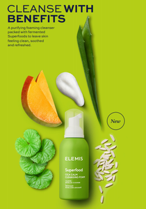 Elemis Superfood Cica Calm Cleansing Foam poster