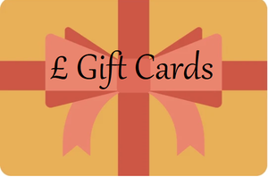 Gift Cards £ amounts